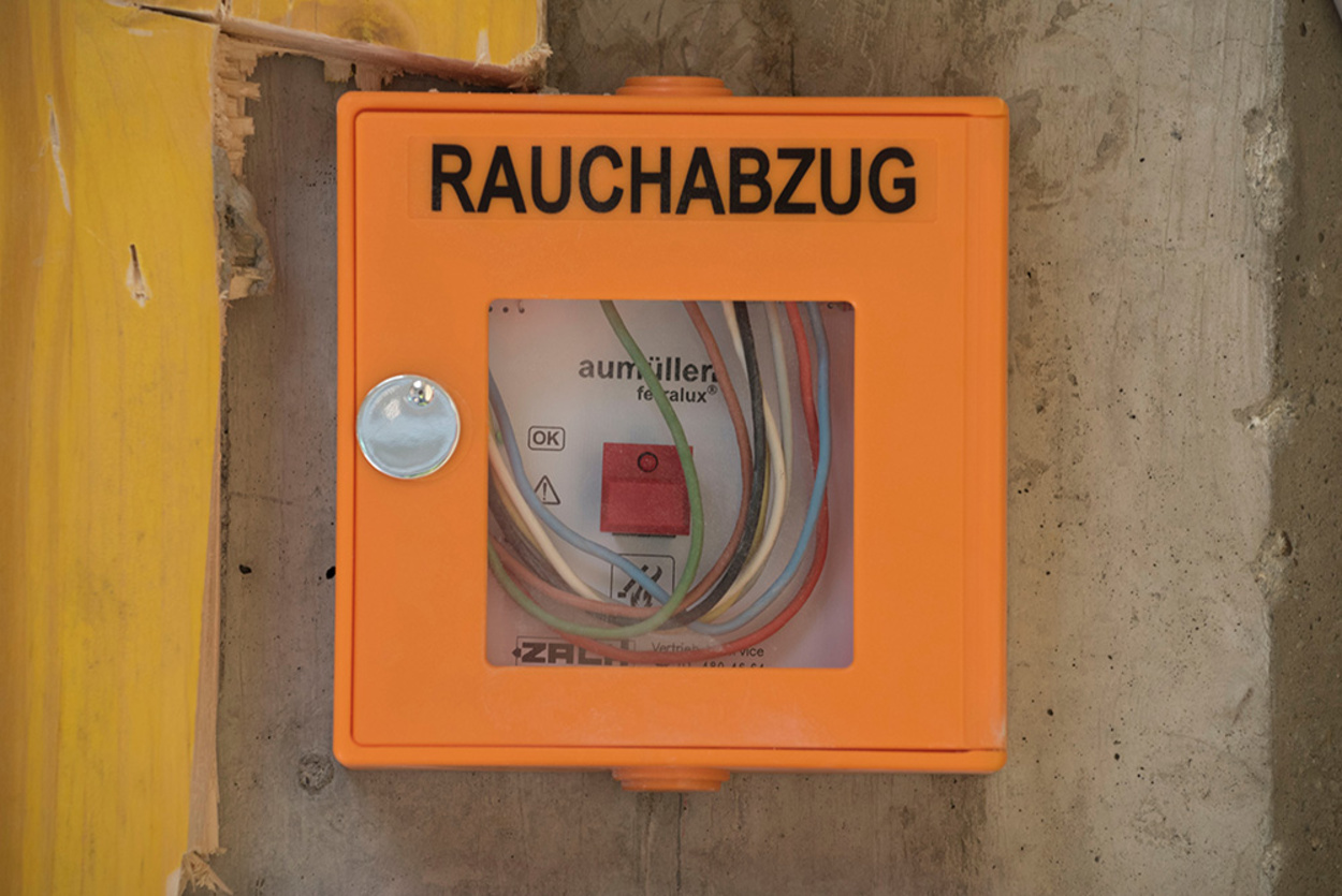 Rauchwärme­abzug bei Martin Markhof in Warmensteinach