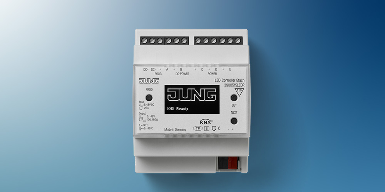 KNX LED-Controller bei Martin Markhof in Warmensteinach